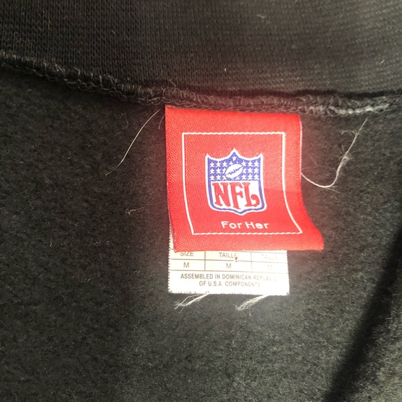 NFL Washington Redskins zip up L Med Blk - Picture 8 of 14